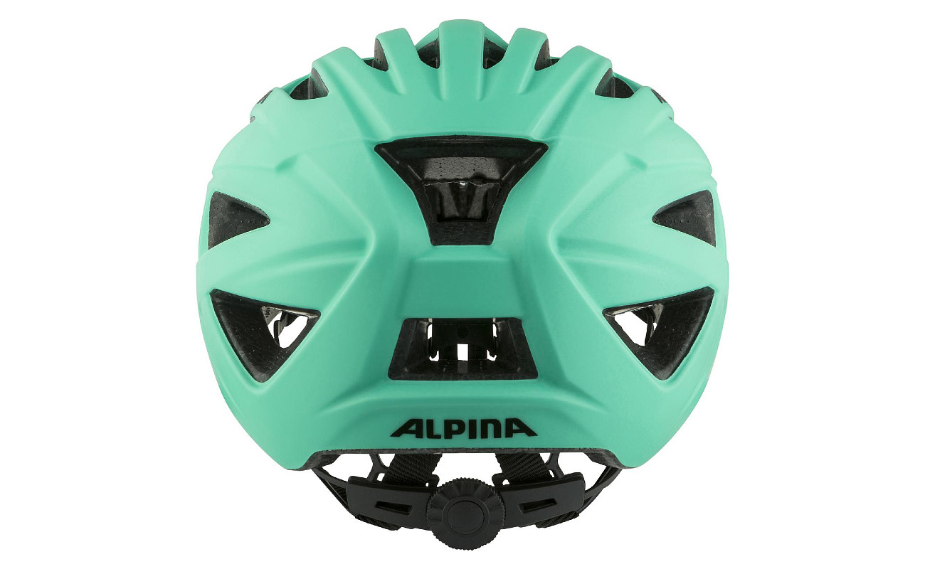 ALPINA PARANA, black matt, 58-63 cm, veilige fietshelm voor dames en heren, individueel aanpasbaar